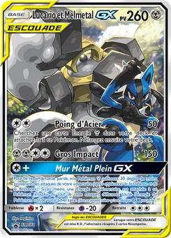 Lucario et Melmetal GX, Promo SM, n° SM192