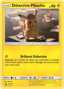 Détective Pikachu, Promo SM, n° SM194