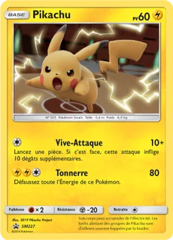 Pikachu, Promo SM, n° SM227