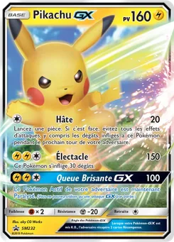 Pikachu GX, Promo SM, n° SM232