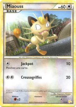 Miaouss, HS Kit du dresseur (Raichu), n° 12