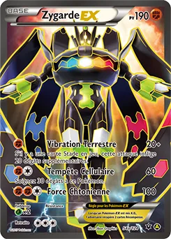 Zygarde-EX, Yellow A Alternate, no. 54a