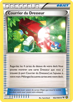 Trainers’ Mail, Yellow A Alternate, no. 92a